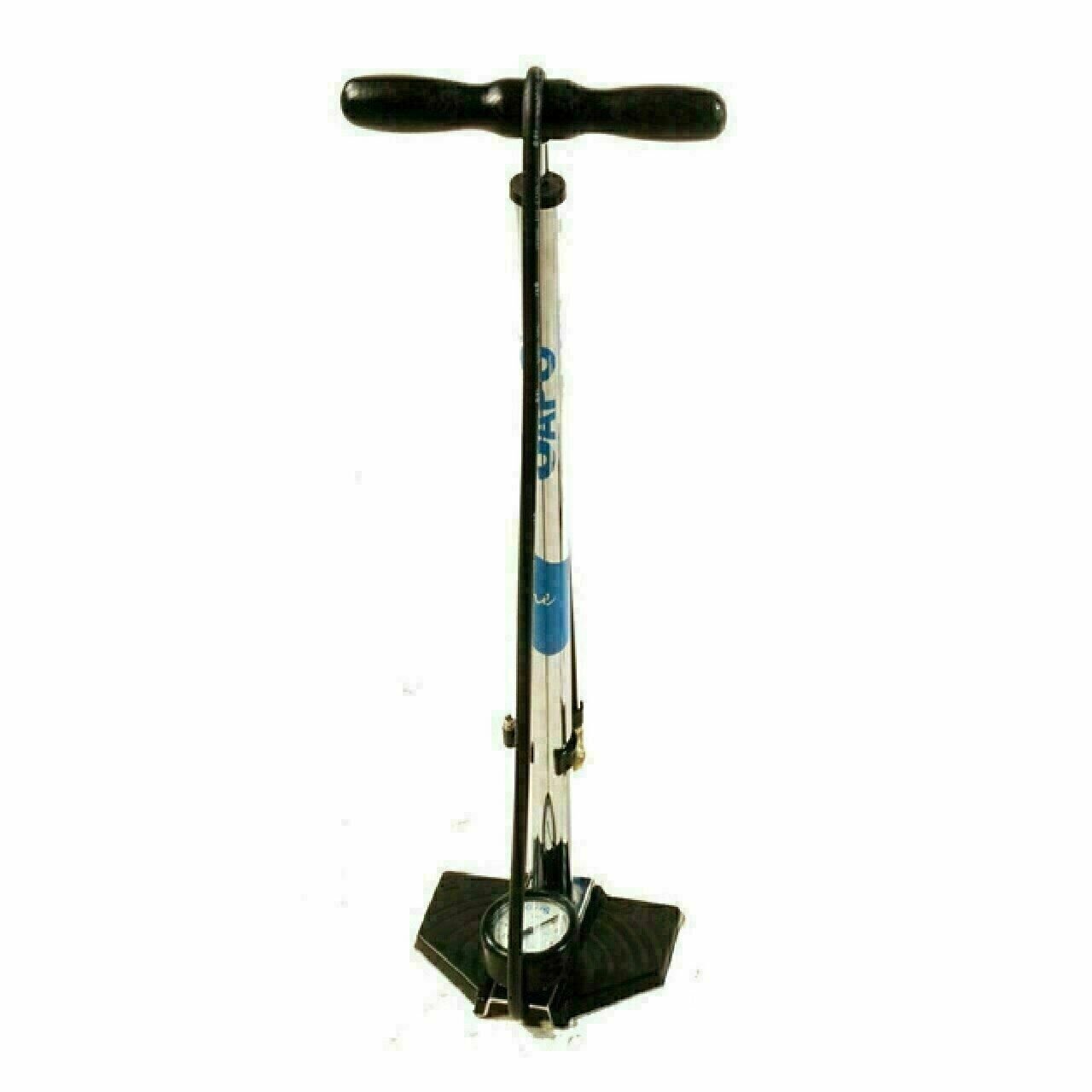 Sapo One Bike Floor Pump Professional High Pressure Chrome - 16bar/232psi