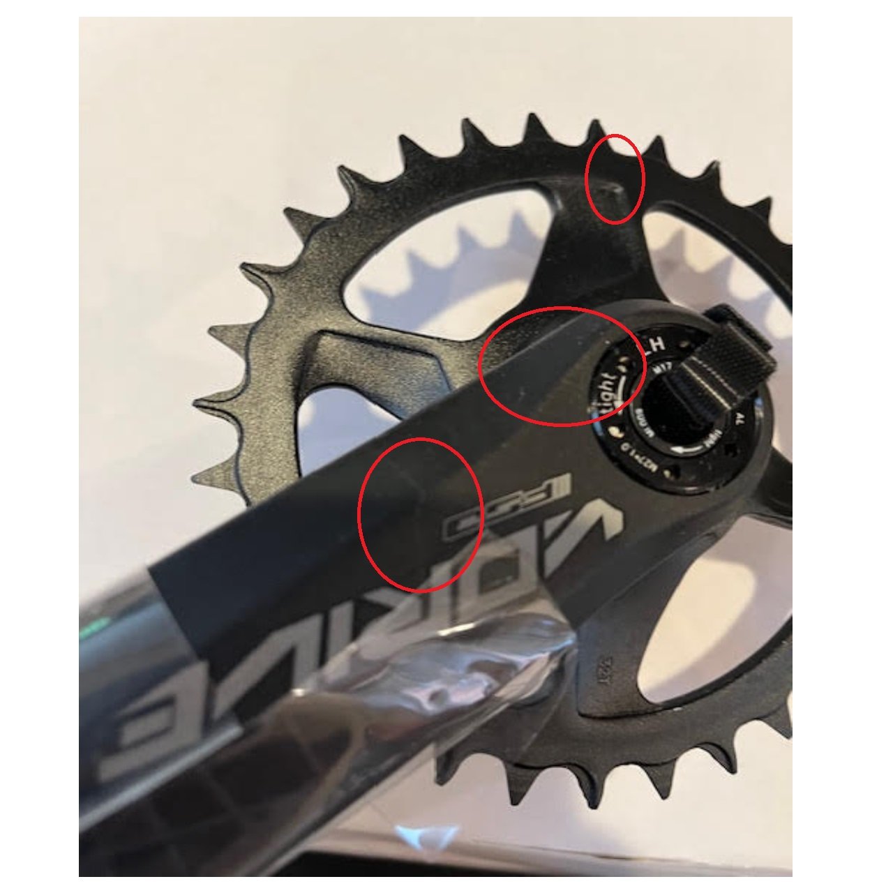 FSA V-Drive Megaexo Modular Crankset 1X  32T x 175mm