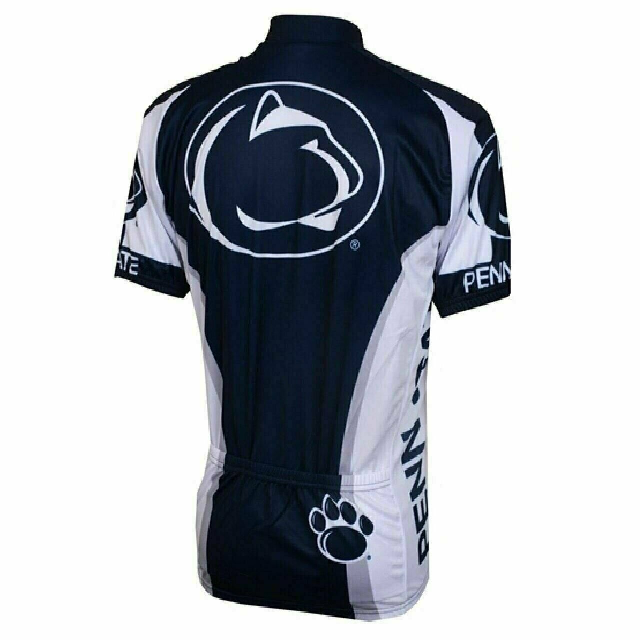 Penn State Nittany Lions Cycling Jersey  College Full zip Men's