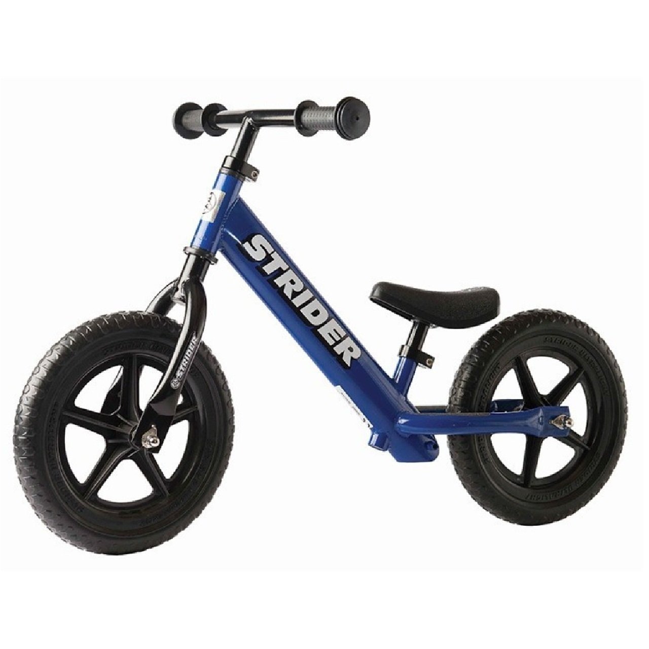 STRIDER 12 Classic Balance Bike -No-Pedal- Learn To Ride Bike Blue