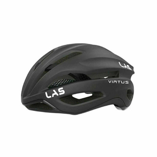 LAS Virtus Carbon Road Bike Cycling Helmet - Matt Black