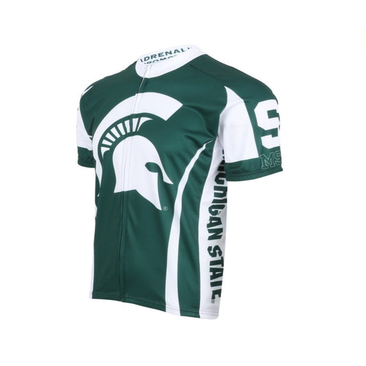 Michigan State University Cycling Jersey Full zip Men's Short Sleeve