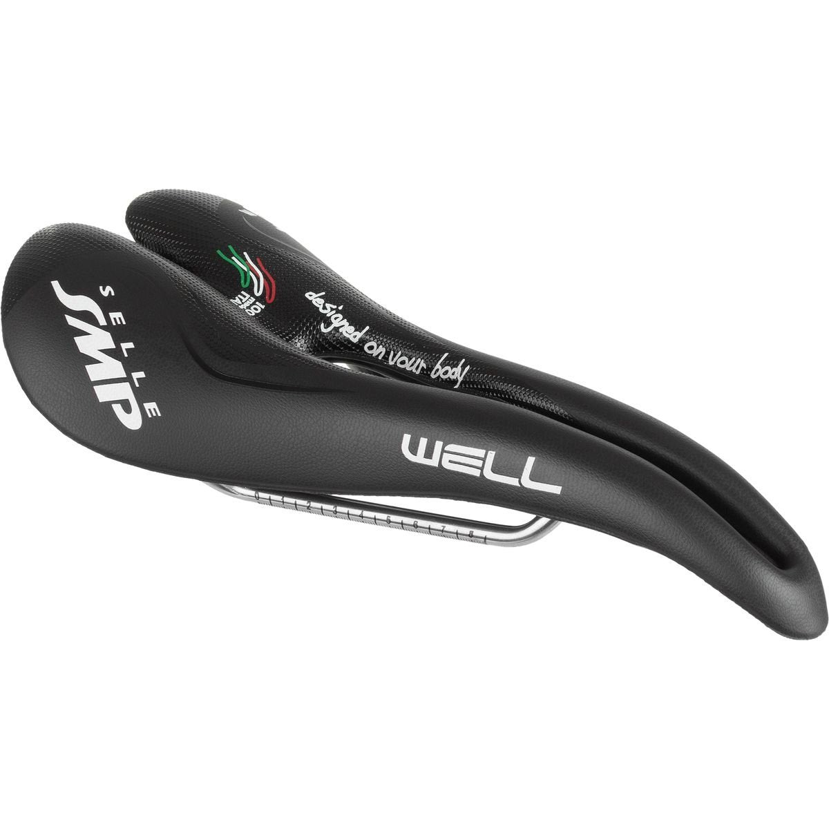 Selle SMP Unisex's Well Saddle, Black, Medium