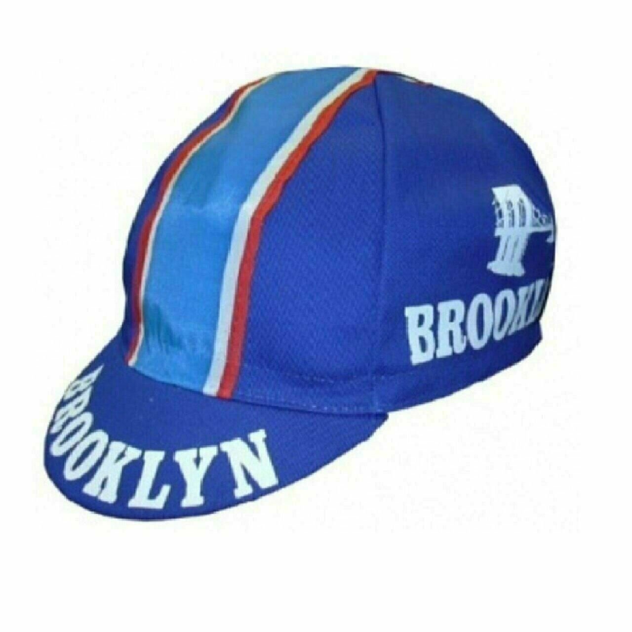 Brooklyn Cycling Cap Blue Vintage Cycling Cap