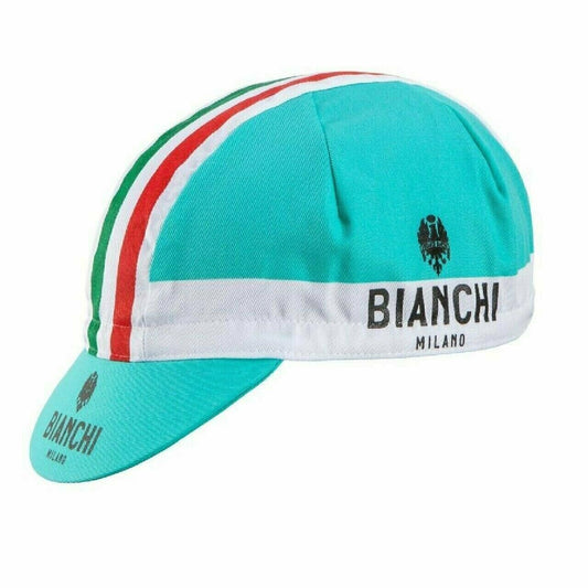 Cycling Cap Bianchi Summer Cycling Cap Celeste Italian