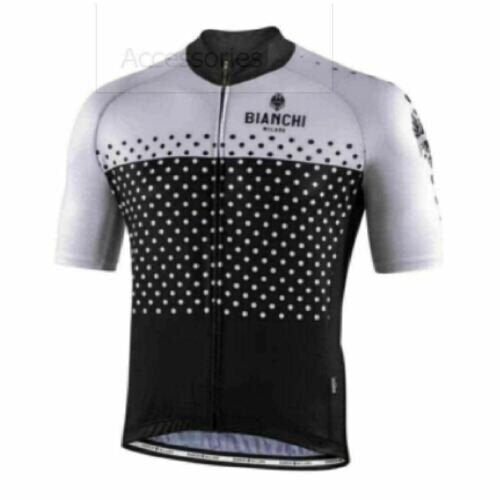 Cycling Jersey Nalini Bianchi-Milano QUIRRA Short Sleeve Full Zip