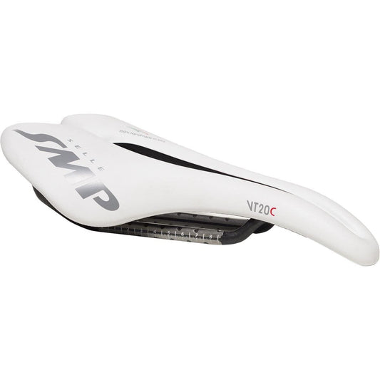 Selle SMP Vt20 C Carbon Rail bike Saddle White, 144mm | Bike Seat