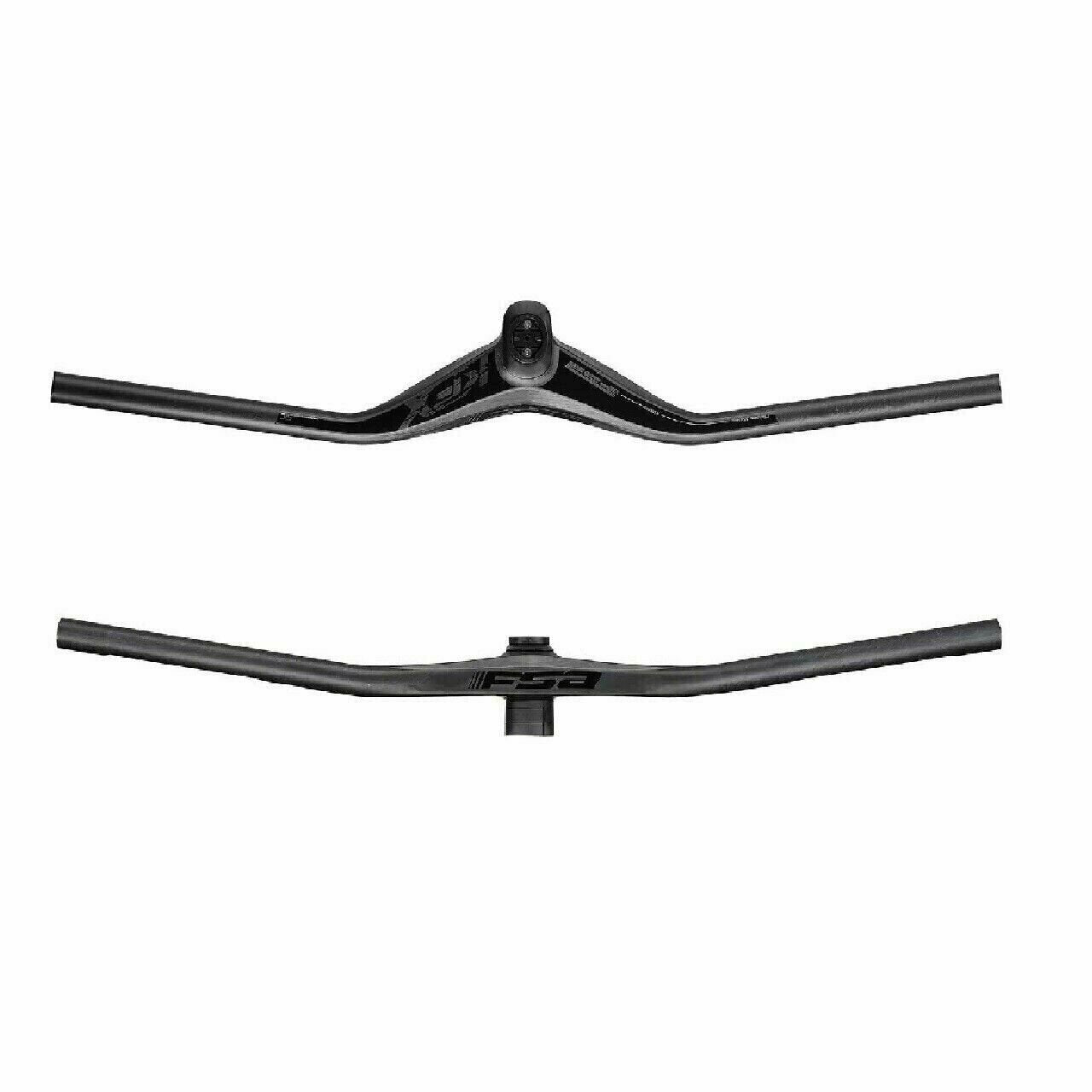 FSA KFX MTB SiC Integrated Carbon ICR Handlebar & Stem -12º x L65 x 780mm