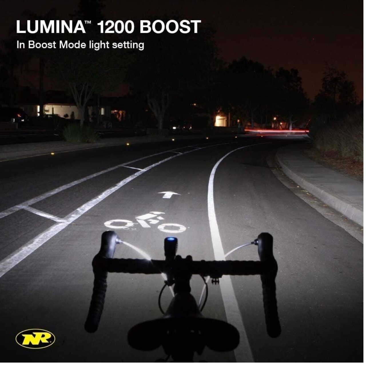 NiteRider Lumina 1200 Boost USB Rechargeable Bike Light Powerful Lumens...