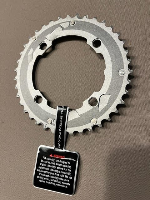 Chainring FSA Pro MTB Chainring 104BCD x 39t WB285{D10} ALL SILVER