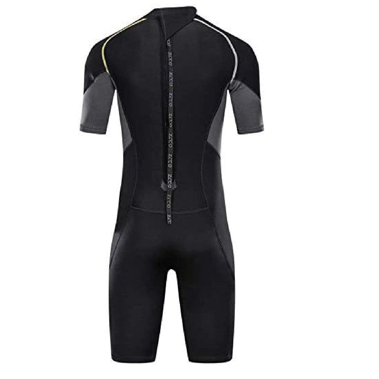 ZCCO Men's Wetsuits 1.5/3mm Premium Neoprene Back Zip Shorty-3XL