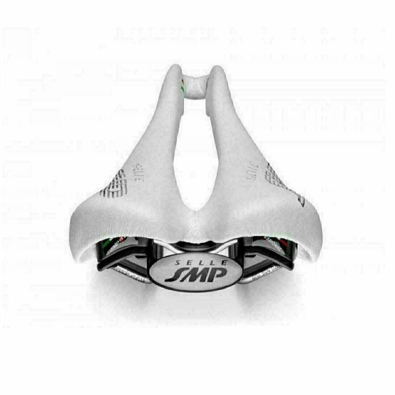 Bike Saddle Selle SMP Glider Pro Bike Saddle Bike Seat White