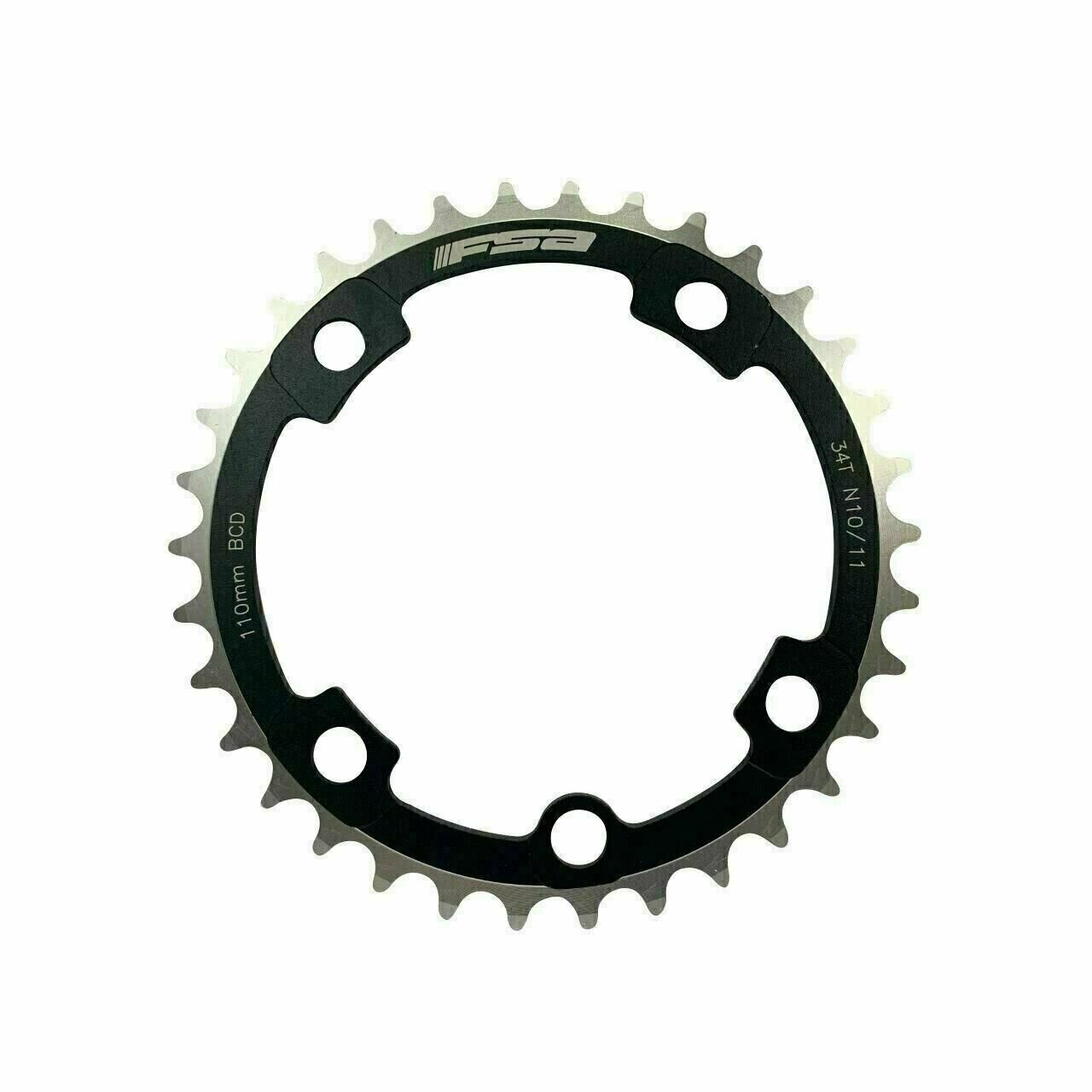 FSA K-Force / SL-K Super ABS Road Chainring 34T x 110 BCD Hidden 5th bolt