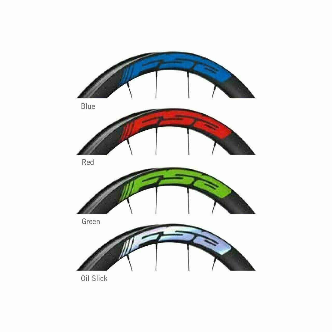 FSA Gradient Wheel Stickers Replacement 27.5" Colors