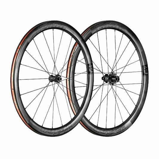 Vision Metron 45 TL Carbon Clincher Wheelset -CLock Disc Brake