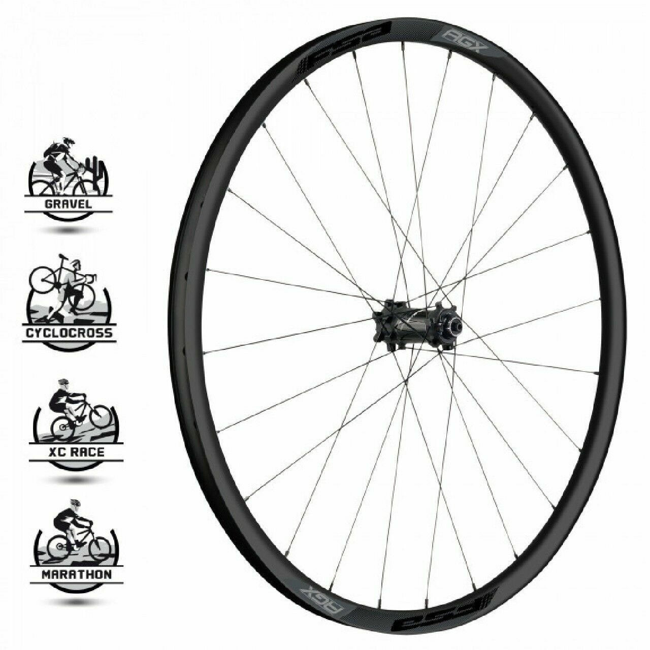 FSA Afterburner 27.5" AGX Alloy Wheelset 27.5x24H Disc Brake (6Pawl) Shimano (pair)