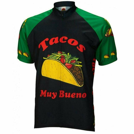 Cycling Jersey Taco Tuesday Short sleeve Full zip men's cycling jersey