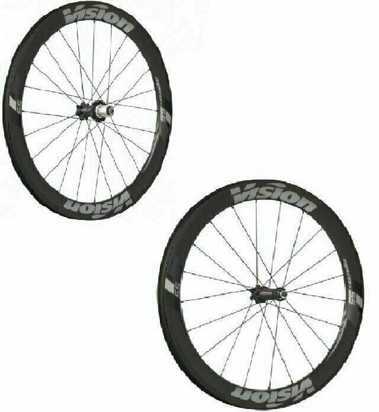 VISION METRON 55 SL Disc CL CARBON Tubular WHEELSET 21F/24R 55MM RIM 11 SPEED