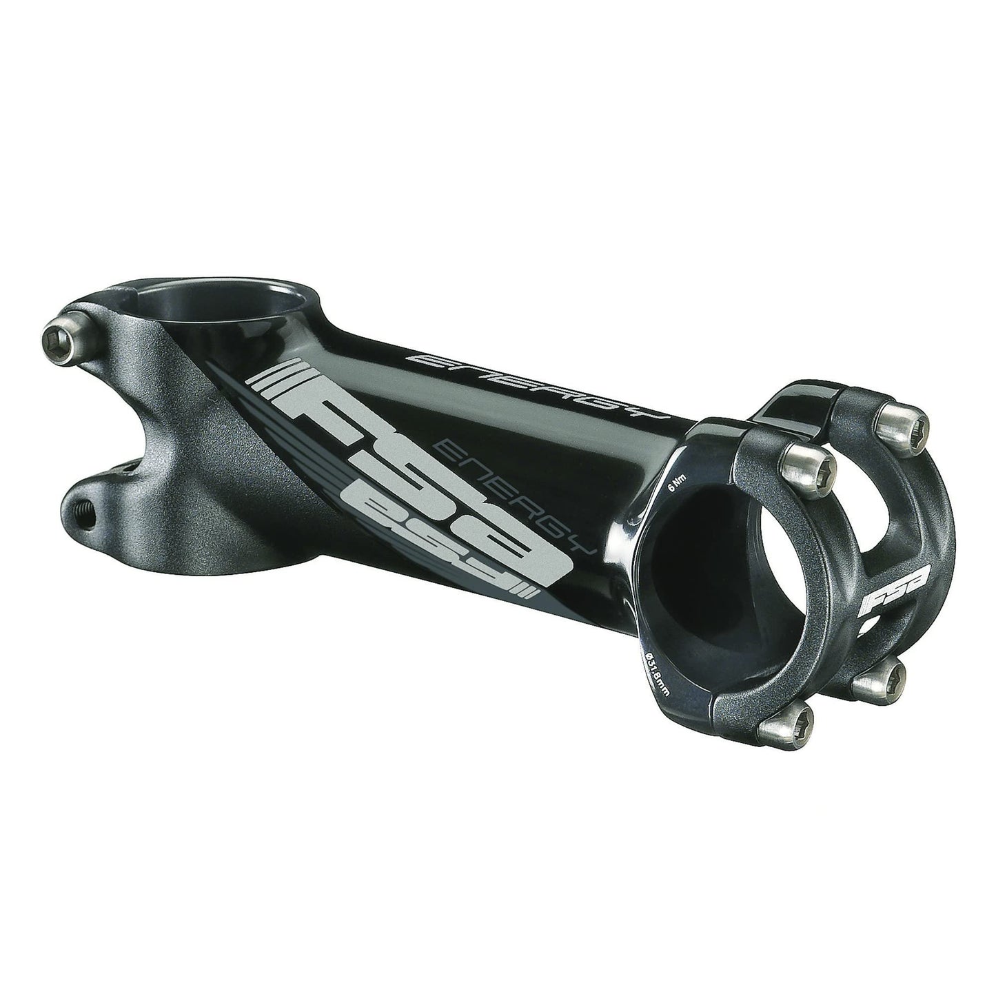 Full Speed Ahead FSA Energy Stem Gray Logo, 130mm