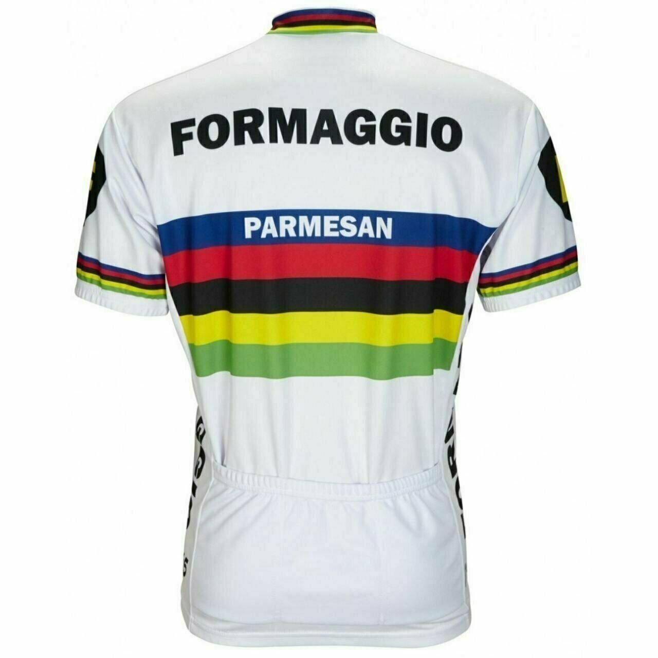 Cycling Jersey Formaggio 1965 World Champ Short sleeve 19" zip men's