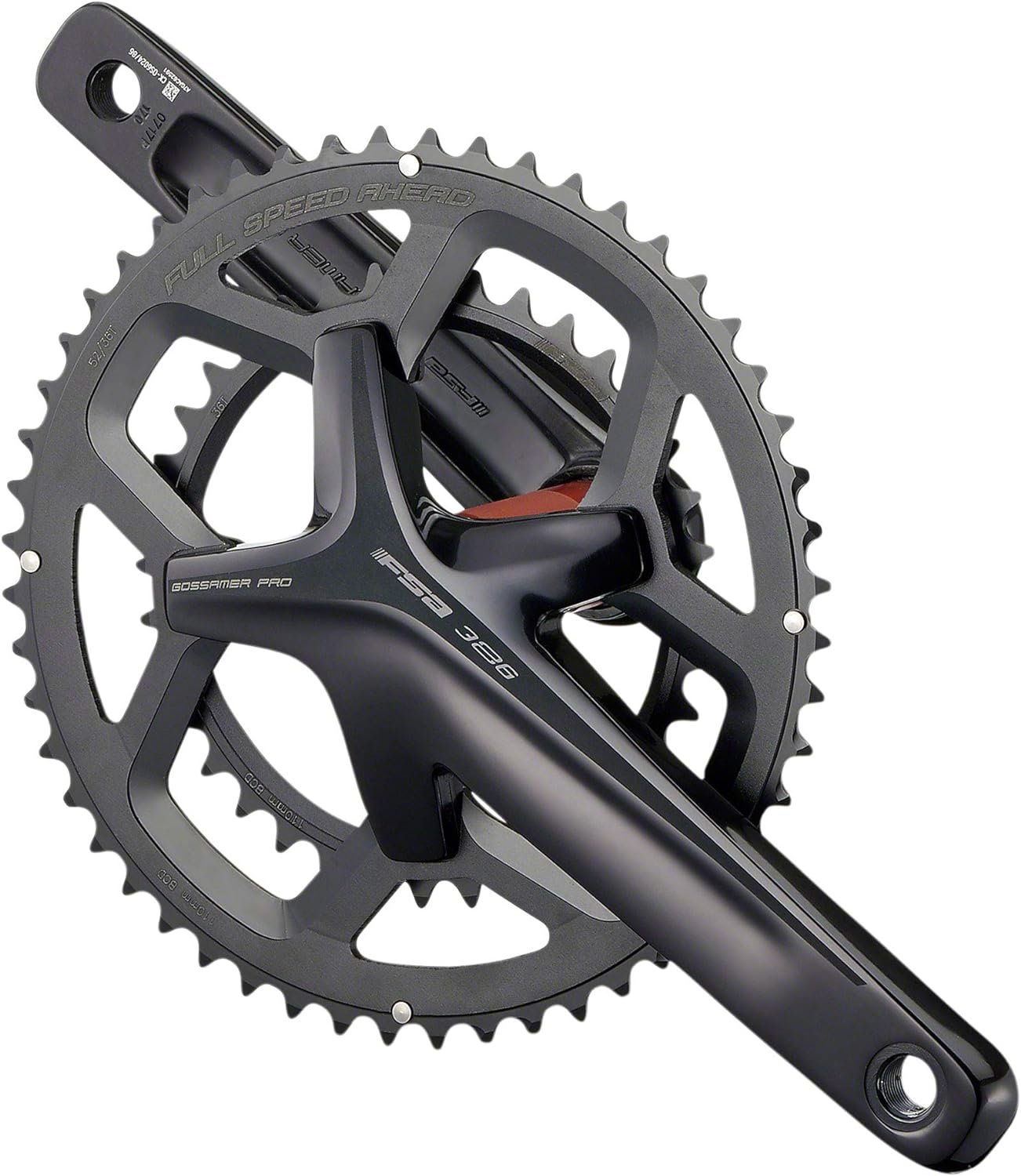 FSA GOSSAMER PRO ABS ALLOY BB386EVO CRANKSET 50/34T -165mm