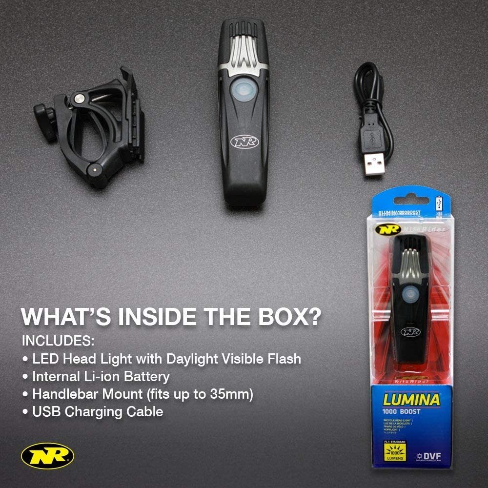 NiteRider Lumina 1000 Boost USB Rechargeable Bike Light