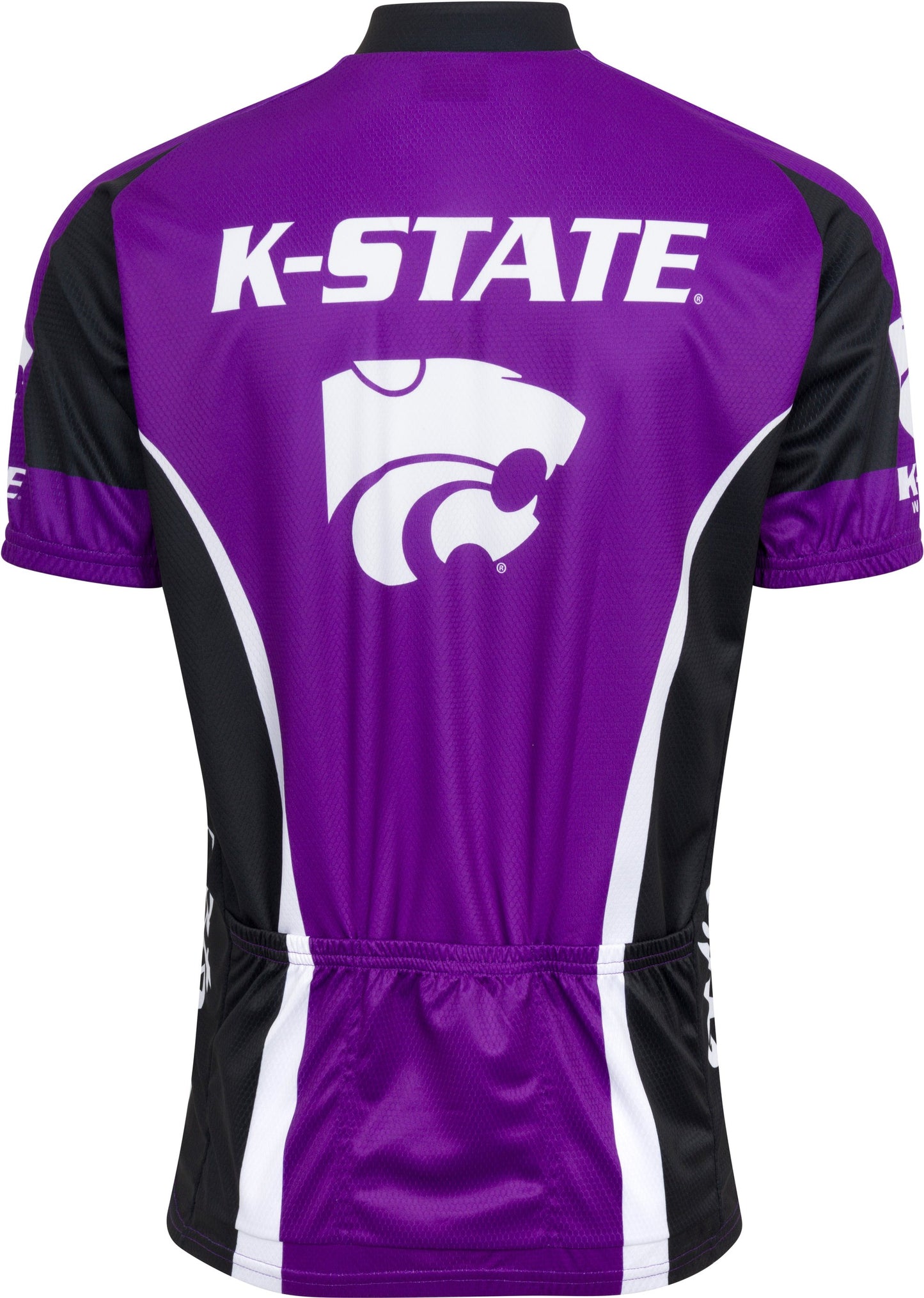 Kansas State University Full Zip Cycling Jersey by Adrenaline Promotions