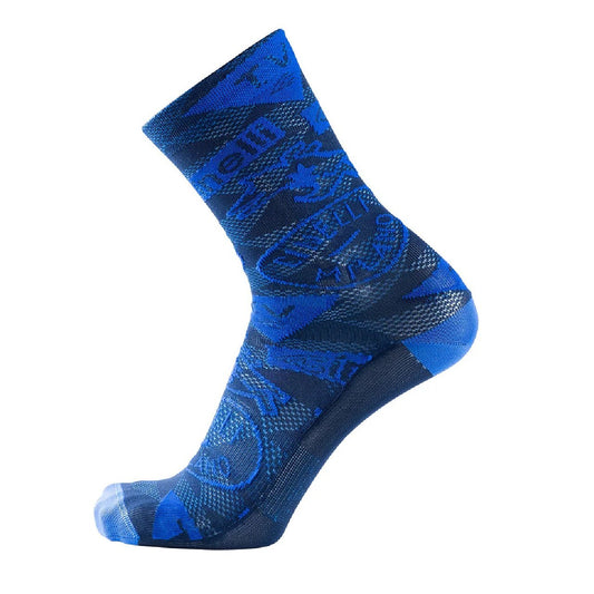 Cinelli Tempo Grandciclismo Cycling Ankle Socks | Blue