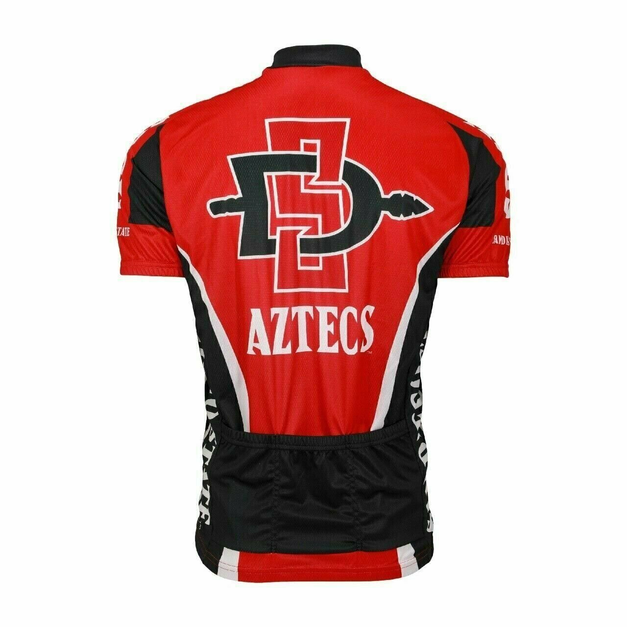 San Diego State University Aztecs Cycling Jersey  Full zip Men's