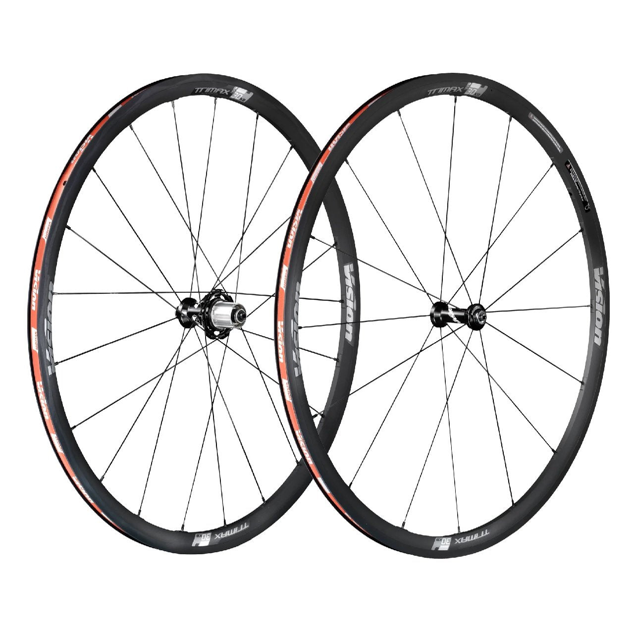 Vision TriMax 30 KB 30MM Alloy 16/21H 700c Clincher Road Wheelset