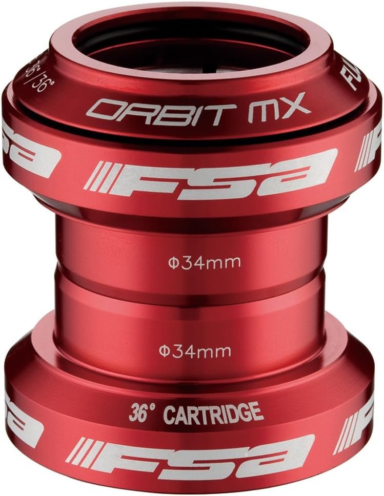 FSA Orbit MX Headset 1 1/8" Red