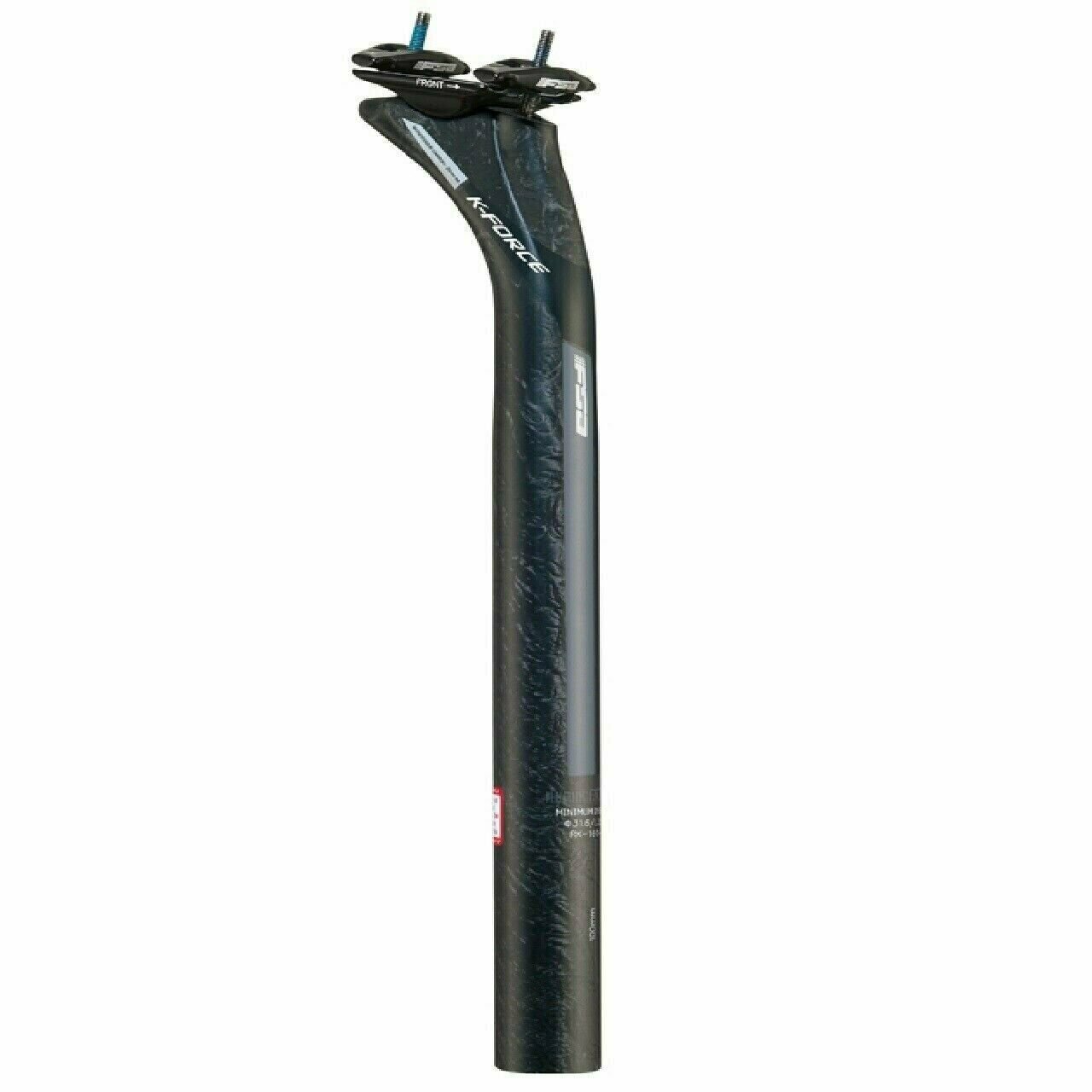 Seatpost FSA K-Force Light SB25 Seatpost 25.4 x 350mm x 25mm setback