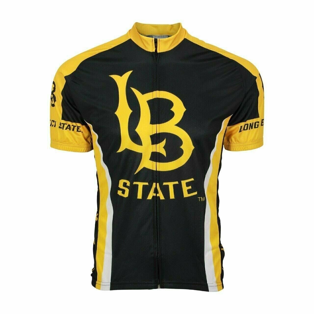 Cycling Jersey Long Beach State University College Full zip Men's Cycling Jersey