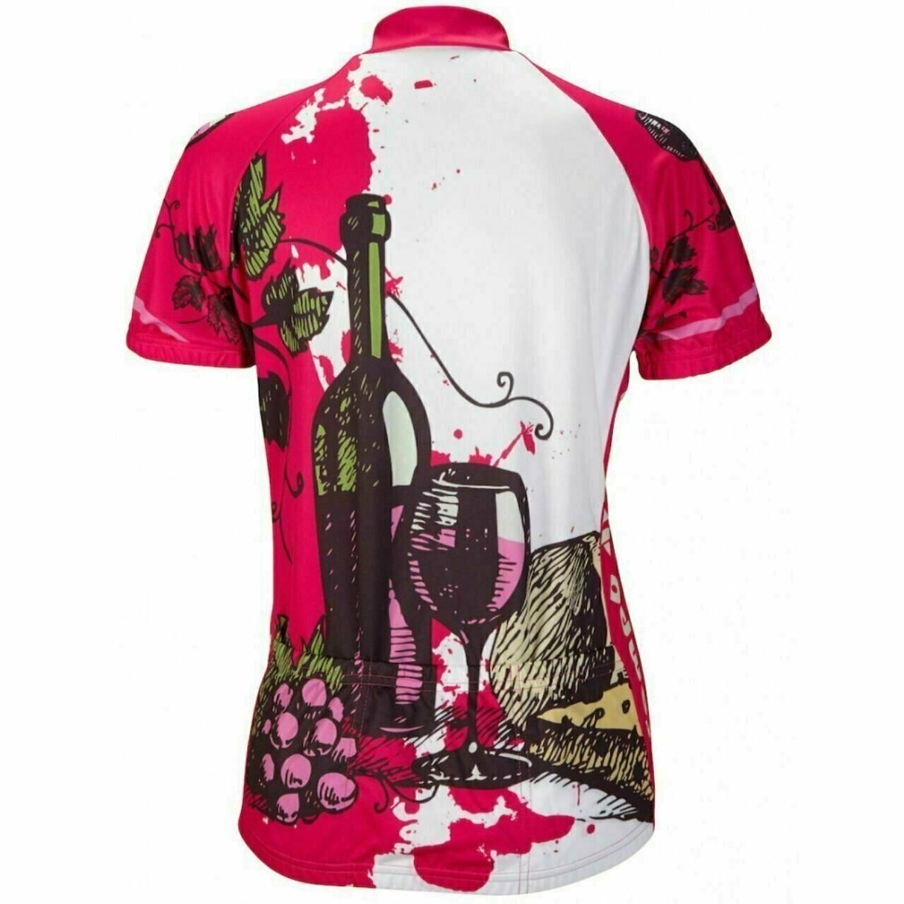 Cycling Jersey Wine Time  Women's Short sleeve Half zip cycling jersey