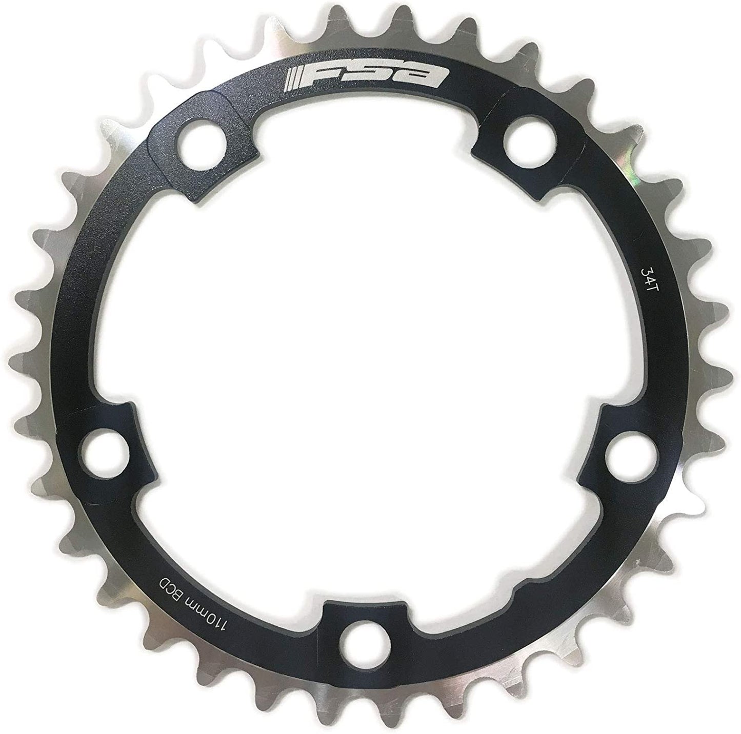 Chainring FSA Pro Road Chainring 110BCD x 34t - Black WB290 {N-10/11}