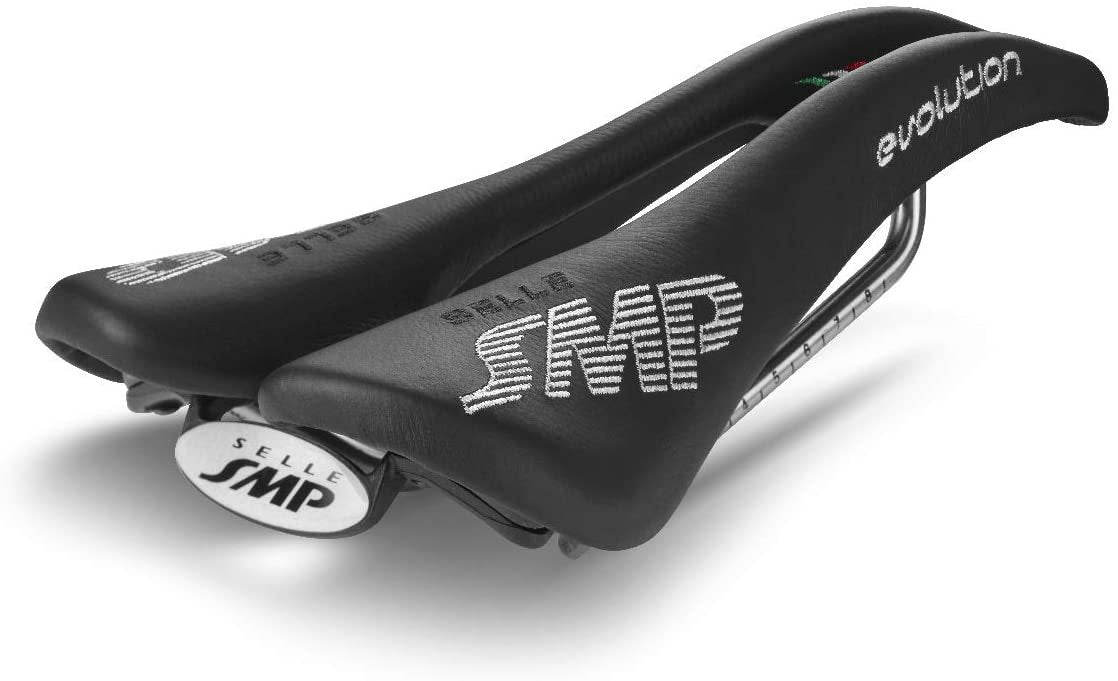 SMP Selle Evolution Bicycle Saddle Seat - Black Made in Italy