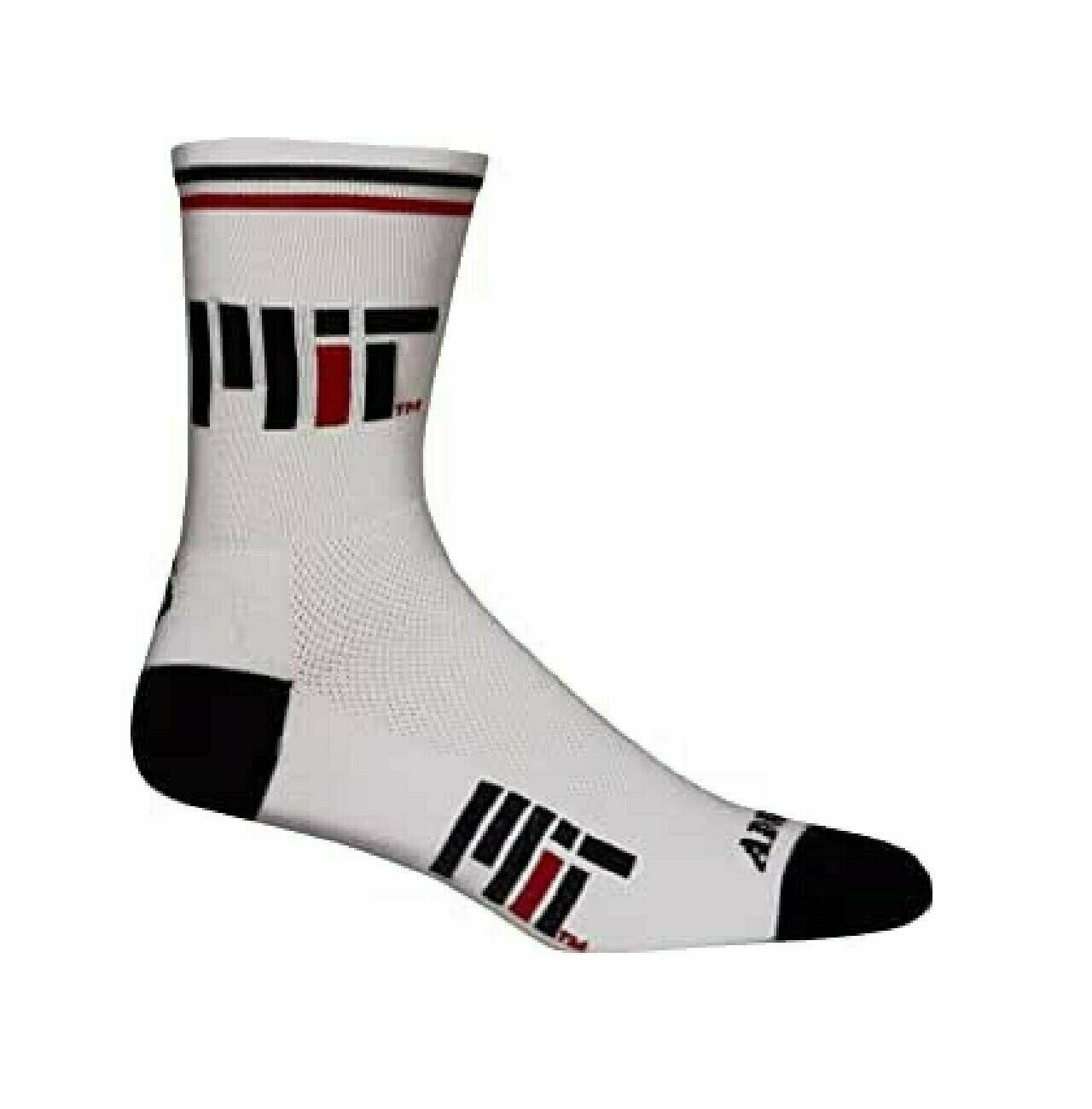 Socks Massachusetts Institute of Technology (MIT) 5" Crew Cycling Socks White