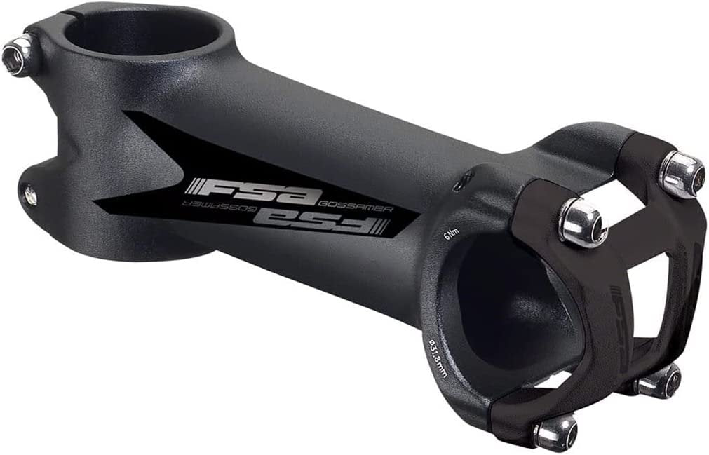 FSA Gossamer Stem Black, 100mm-31.8 x +/-6 x 100mm A9 ST-OS-149 Black