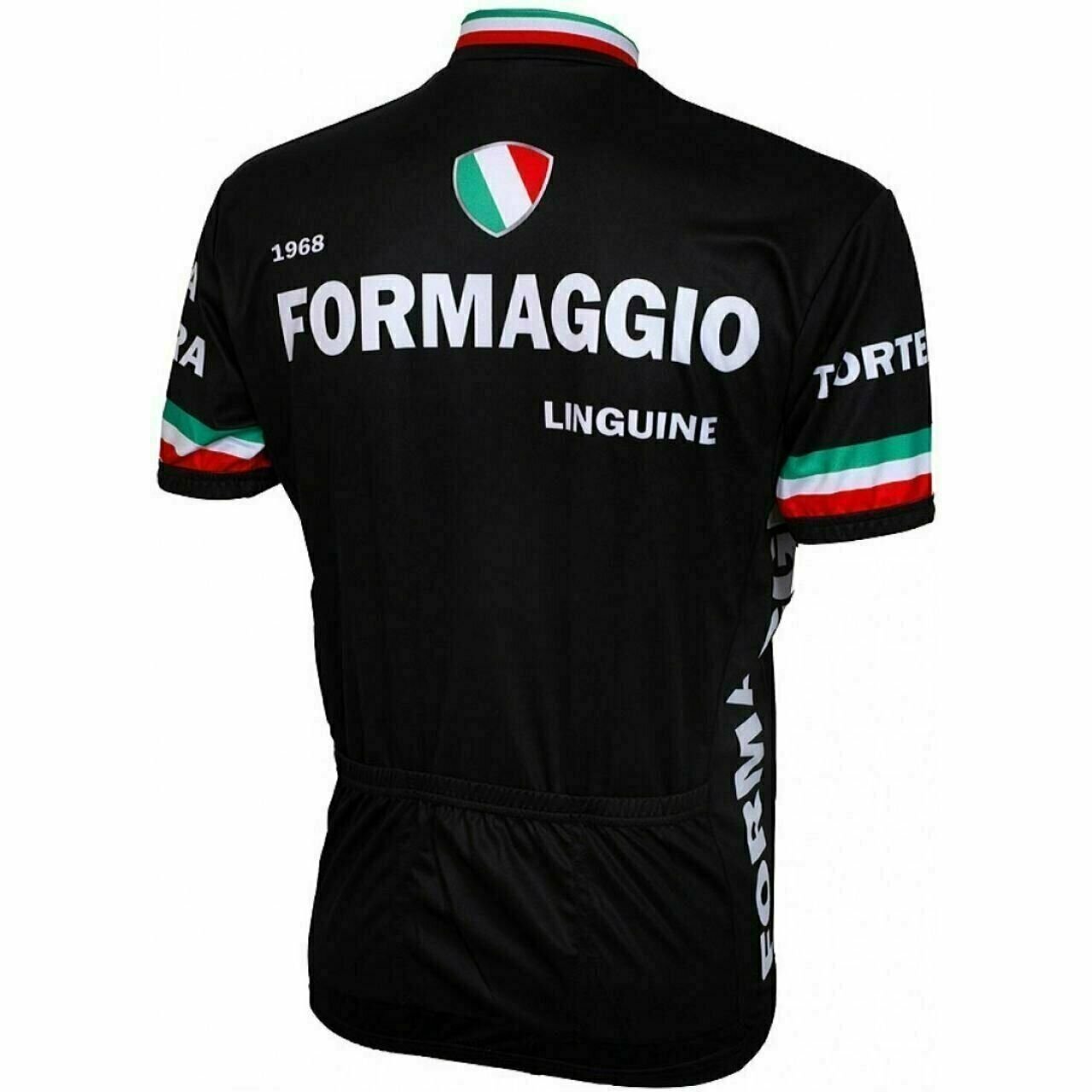 Cycling Jersey Formaggio 1968 Retro Short sleeve 19" zip men's cycling jersey