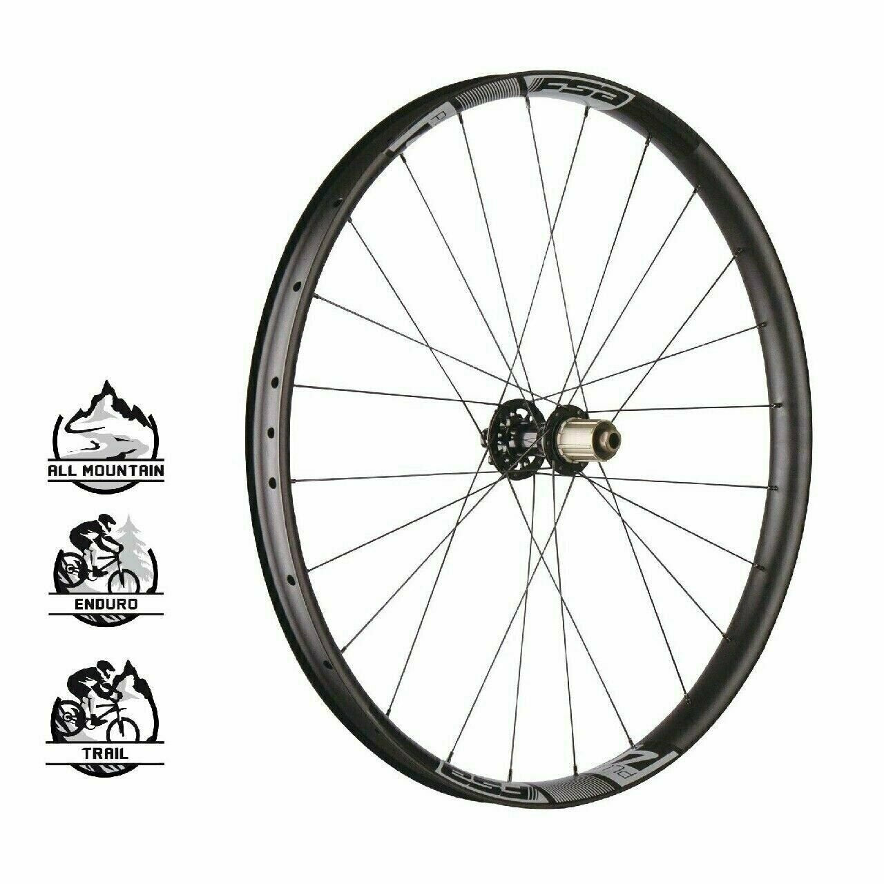 FSA Non-Series Plus 148 Boost 27.5" wheelset 24H 6 bolt DB 45mm Shimano 10/11