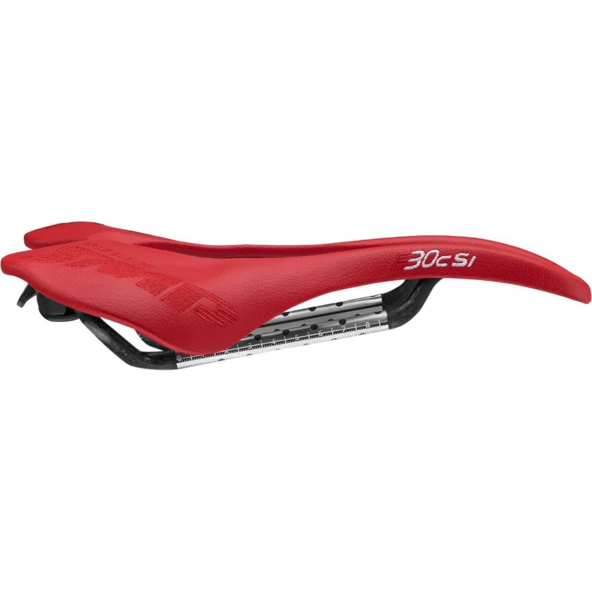 Selle SMP F30c S.I. Bike Saldde w/ Carbon Rail Red, 150mm |Bicycle Seat