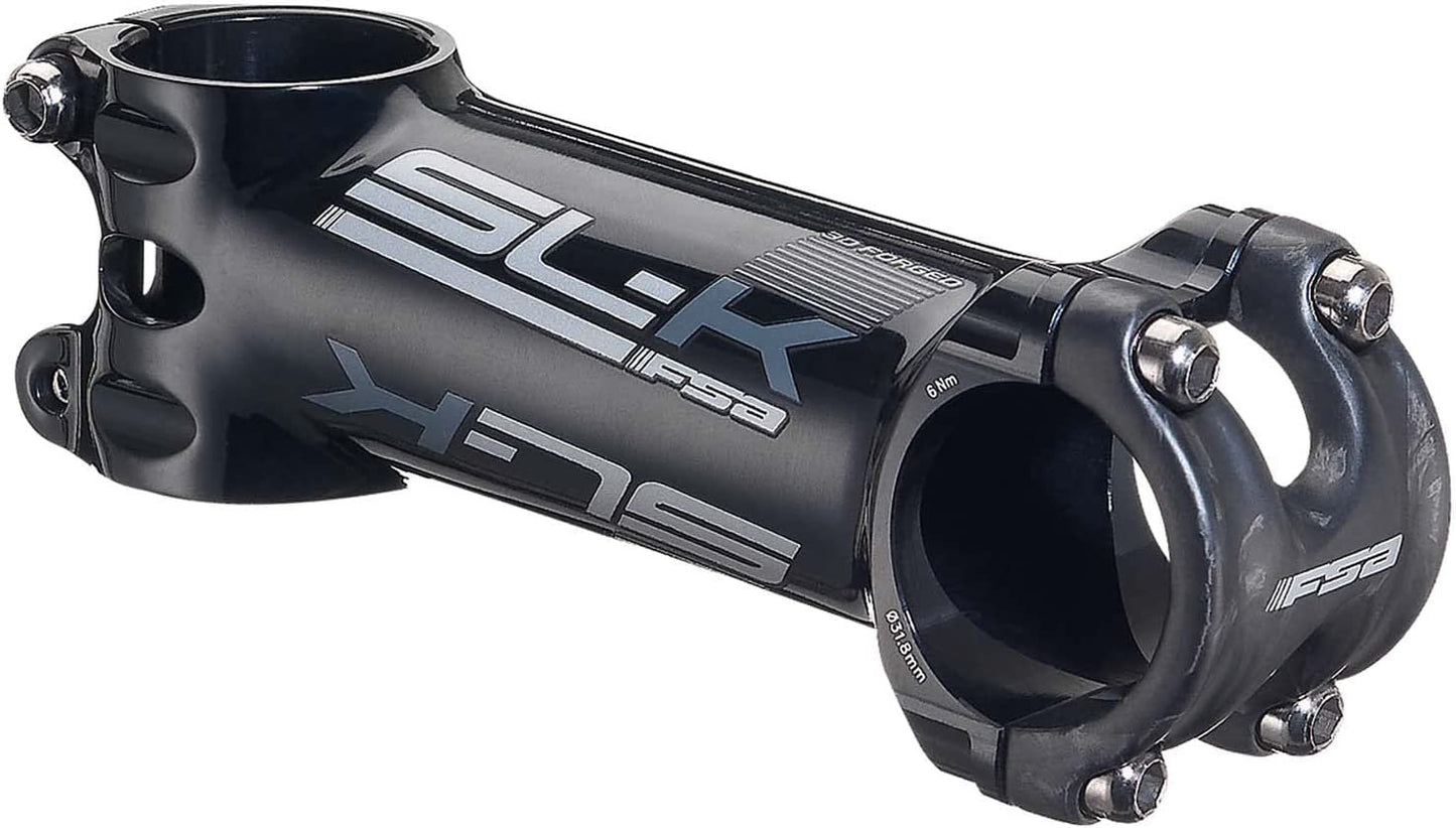 FSA SL-K Stem 31.8 x 100mm +/- 6 Degree, Black Graphic