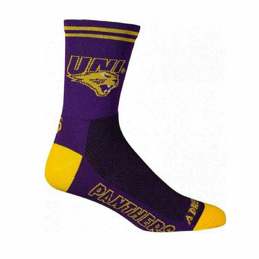 Socks University Northern Iowa UNI crew length-5" Multi Purpose Cycling  Socks