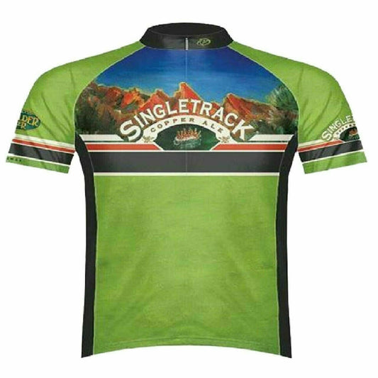 Cycling Jersey Primal Wear Boulder Beer Singletrack Copper Ale Men's 3/4 zip SM