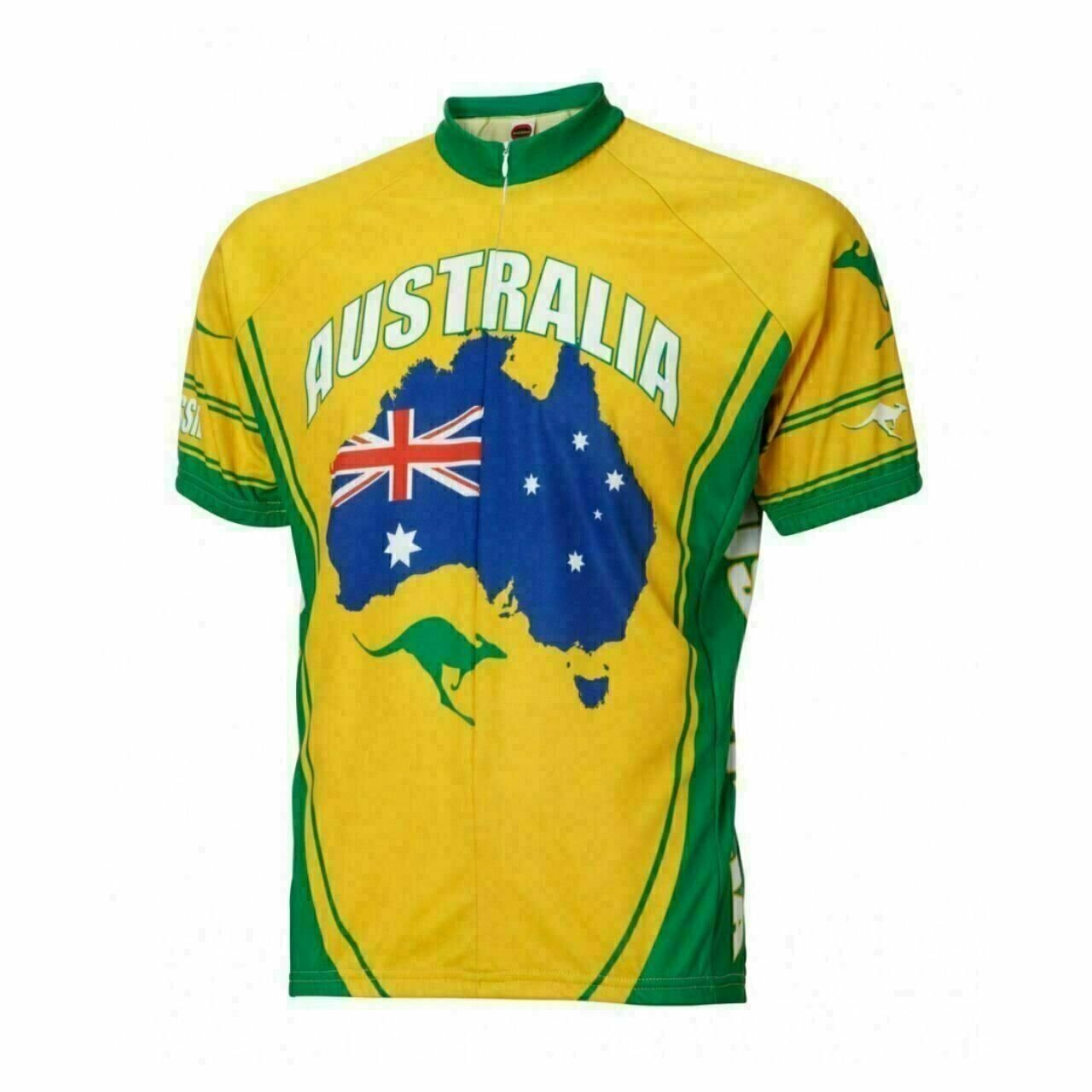 Cycling Jersey Australia country pride Short sleeve men's cycling jersey