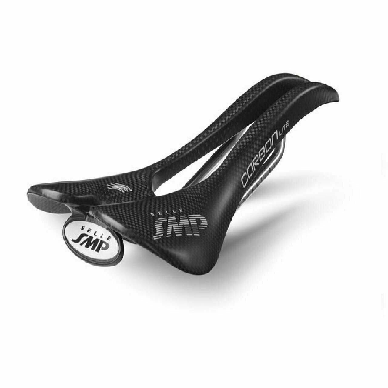 Selle SMP Carbon Lite Pro Bike Saddle with Stainless Steel Rails