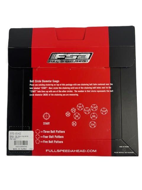 FSA Pro Road 42 -Tooth/10-Speed Chainring (130mm) (one Ring)