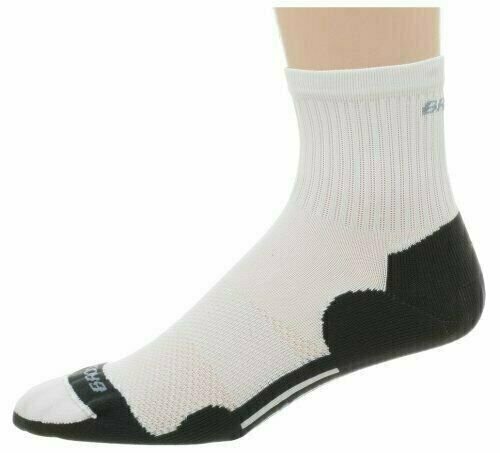 Brooks Gossamer Quarter length Running Sock Med Cushioning  Large (W11+, M10-12)