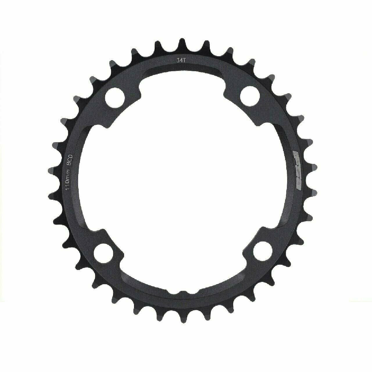 Chainring FSA Gossamer Super ABS Road 110mm BCD x 34t Black  371-0037002960