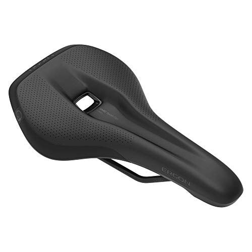 Ergon Men's SMC Sport Gel Saddle, Bike seat Black, M/L